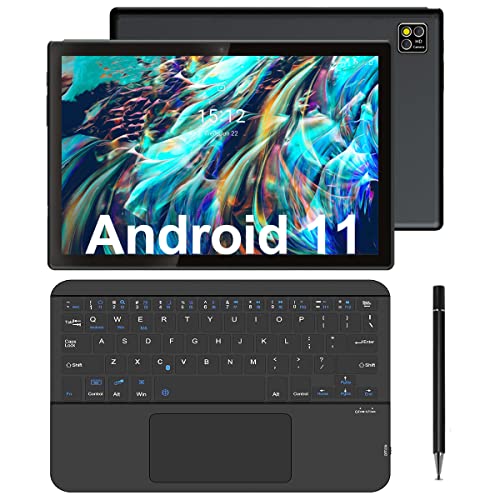 Tablet 10 pollici ZONMAI X-G4 Tablet Android 11, Dual SIM SD 4G LTE+5G WiFi 6GB RAM+128GB ROM (TF 256GB) MT6762 Octa-Core 2.0GHz, Tablet con Tastiera Bluetooth, 7000mAh, GPS, Bluetooth, Type-C