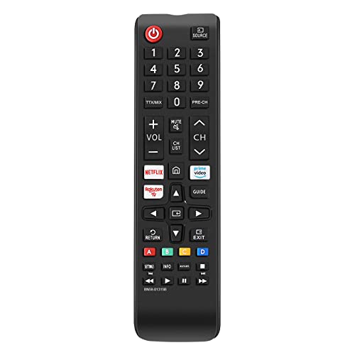 Telecomando universale per Samsung con Netflix, Prime-Video Rakuten-TV Button per Samsung Smart TV LCD LED UHD QLED 4K HDR TV tutti per telecomando Samsung TV
