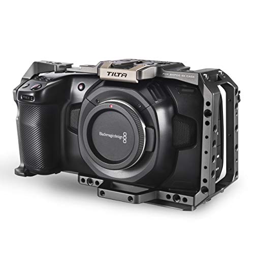 (Tilta Gray) TILTA TA-T01-FCC Pieno Gabbia Full Camera Cage for BMPCC 4K   6K Cage Blackmagic Pocket Cinema Camera 4K   6K Rig