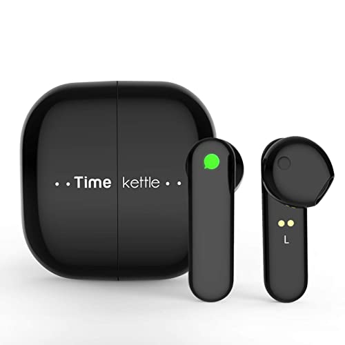 Timekettle M2 Traduttore Vocale Istantaneo Multilingue Supporta 40 lingue e 93 accenti, Auricolari Traduttori con Bluetooth 5.0, Compatibile con Android e IOS