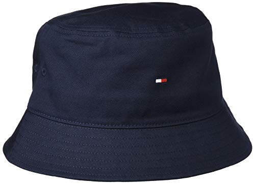 Tommy Hilfiger Flag Bucket Hat Cappello, Desert Sky, Taglia Unica U...