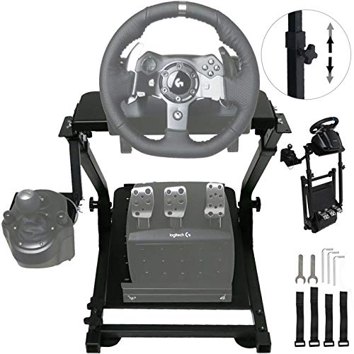 VEVOR G920 Steering Wheel Stand Per Logitech G27 G25 G29 E G920 Supporto Volante con V2 Supporto Giochi G29 Senza Ruota Pedale