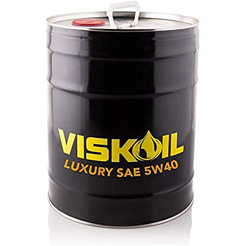 Viskoil SAE 5W40, Olio Lubrificante Sintetico, Per motori benzina o gasolio, Acea C3, 20L