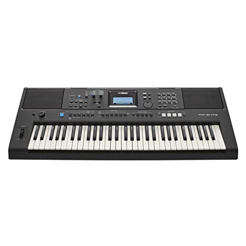Yamaha Digital Keyboard PSR-E473 - Tastiera Digitale Versatile - De...