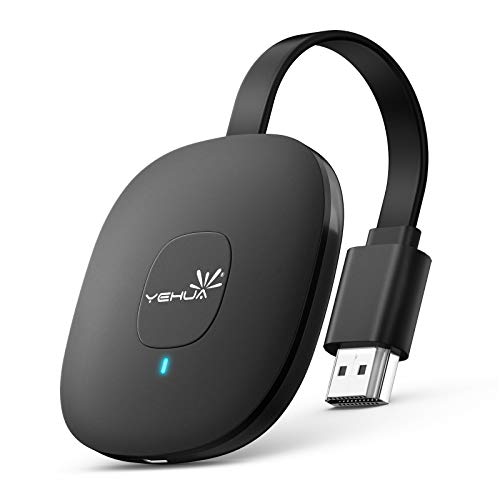 YEHUA Wireless Display Dongle 4K Wireless HDMI Adpater Supporto Display WiFi Supporto Miracast Airplay DLNA per Android   Smartphone   PC   TV   Monitor   Proiettore