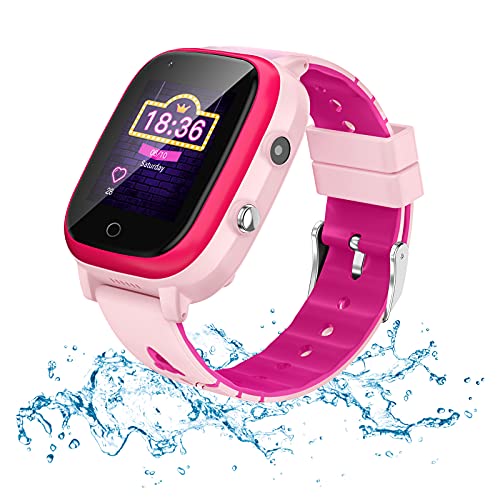 4G Kids Smartwatch GPS Tracker Bambini Intelligente Orologi Telefon...