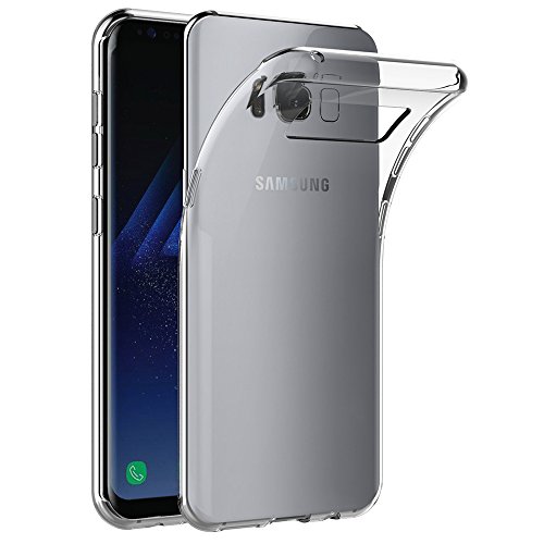 AICEK Cover Samsung Galaxy S8, Cover Galaxy S8 (5.8 Pollici) Silicone Case Molle di TPU Trasparente Sottile Custodia per Samsung Galaxy S8
