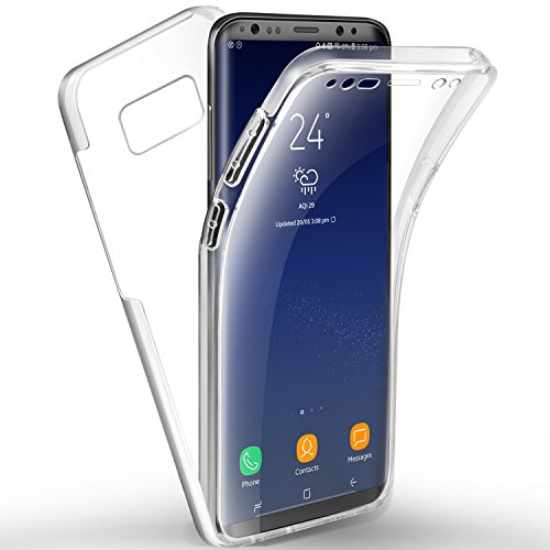 AROYI Cover Samsung s8 Custodia Samsung Galaxy S8 Trasparente Silic...