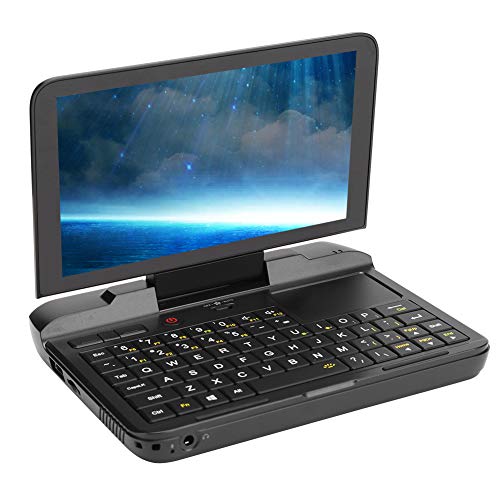 ASHATA Mini Laptop GPD da 6 Pollici, Notebook Micro PC 8G + 128G per Porta seriale RS-232, SSD M.2 2240 da 128 GB, LPDDR4 da 8 GB, Dual Band Wireless 2.4G   5G, Bluetooth 4.2(Unione Europea)