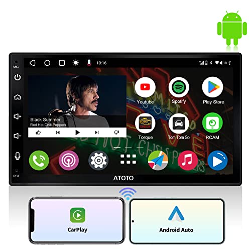 ATOTO A6 PF Android Autoradio 2 DIN, 7 pollici Video e audio per au...