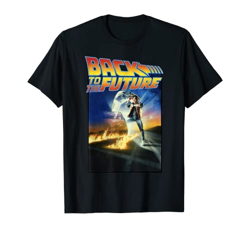 Back To The Future Classic Poster Maglietta