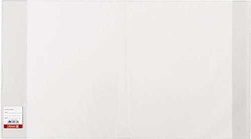 Baier & Schneider - Copertina per libri e quaderni, 54 x 26 cm, trasparente