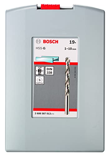 Bosch Professional Set Da 19 Pezzi Di Punte Per Metallo Hss-G Probo...