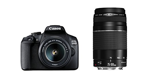 Canon EOS 2000D - Fotocamera reflex (24,1 MP, DIGIC 4+, 7,5 cm (3,0...