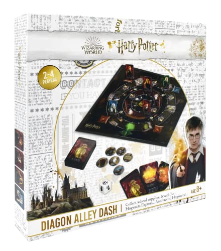 Cartamundi Harry Potter Diagon Alley Dash gioco da tavolo, per bambini di età 8+,