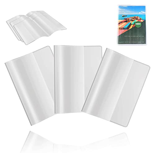 Copertine di Libri Trasparenti, Si Applicano Alle Copertine di Libri in Formato A5, Realizzate in Materiale PP Ecologico, 40 Pezzi