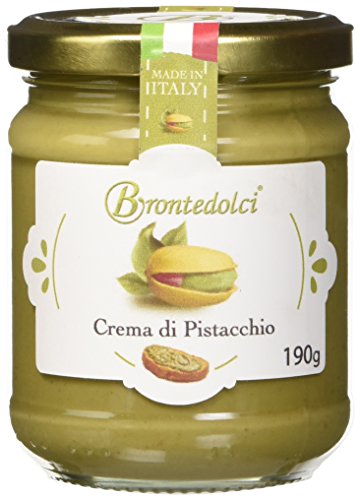 Crema di Pistacchio con il 40% di pistacchi di Sicilia, ideale per la colazione, ma soprattutto per farcire dolci - 190g