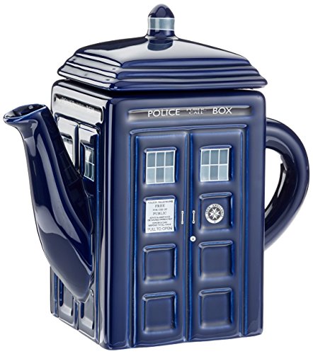 Dr Who DR182 - Dr Who Tardis, Teiera in ceramica, capacità: 750ml