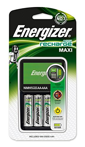 Energizer MAXI Charger 2000MAH Chvcm Caricabatterie Plug-in