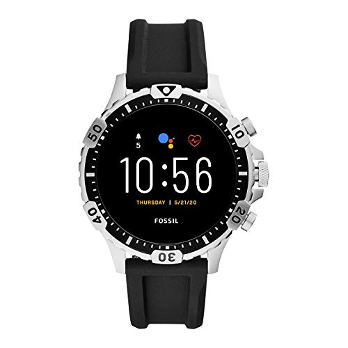 Fossil Smartwatch Touchscreen Connected Uomo con Cinturino in Accia...