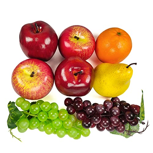 Frutta finta artificiale, 8 pezzi centrotavola di frutta finta tavo...