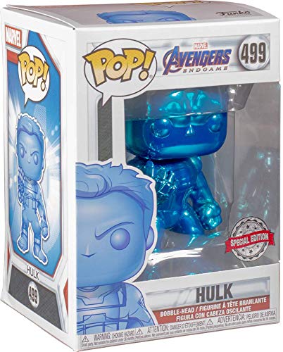 Funko POP! Marvel: Avengers Endgame – Hulk Blue Chrome Special Ed...