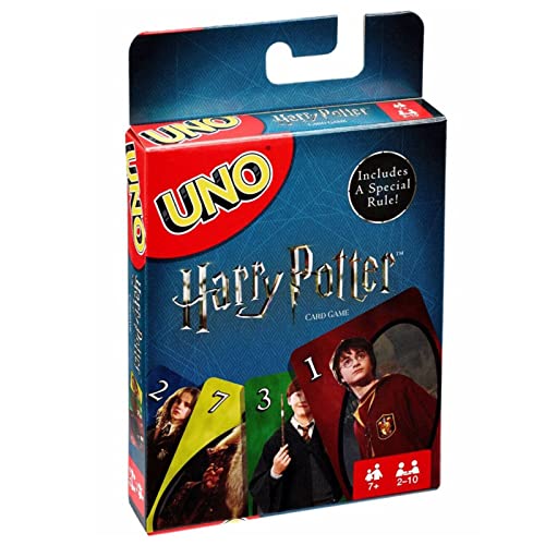 Harry Potter All Wild Kart Gioco di Carte ZHUYUN-Harry Potter Gioco da Tavolo con 112 Carte, Adatto per 2 - 10 Giocatori, Gioco per Bambini, 15 Minuti, Gioco per Famiglie e Gioco da Tavolo, da 7 Anni