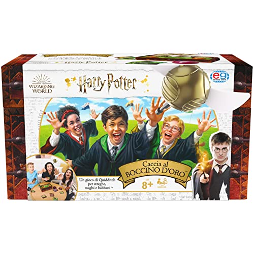 Harry Potter Caccia al Boccino d oro, gioco di Quidditch da tavola per streghe, maghi e Babbani, gioco per tutta la famiglia, dagli 8 anni in su