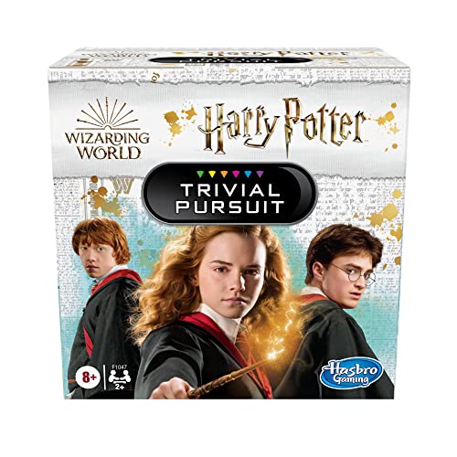Hasbro Gaming Trivial Pursuit Harry Potter, sfida trivial in versione compatta per 2 o più giocatori, 600 domande, dagli 8 anni in su, multi