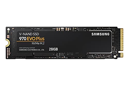 HD SSD SAMSUNG 250GB 970 EVO Plus M.2 PCI Express 3.0 V-NAND MLC NVME MZ-V7S250BW