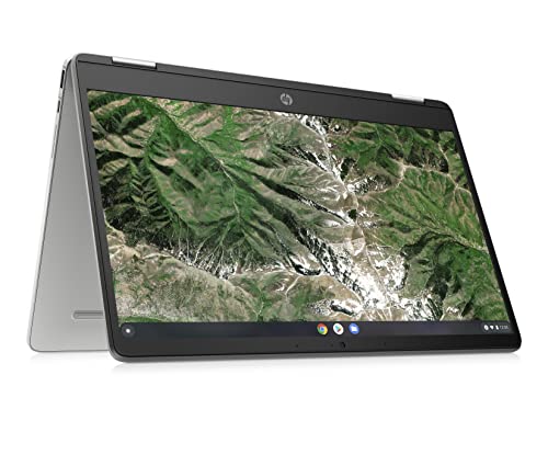 HP - PC Chromebook x360 14a-ca0000sl, Intel Celeron N4120,4GB RAM L...