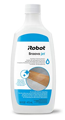 iRobot Detergente per Pavimenti 4632819, Parti Originali, Compatibili con Tutti i Robot Braava, Bianco