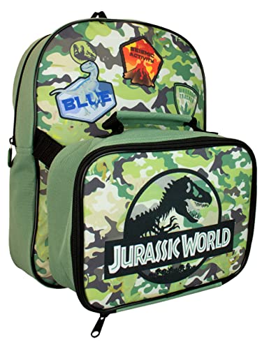 Jurassic World Ragazzi Zaino e borsa per il pranzo Multicolore