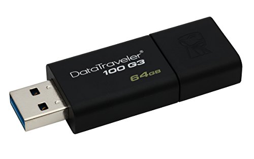 Kingston DataTraveler 100 G3-DT100G3 64GB USB 3.0, PenDrive, 64 GB,...