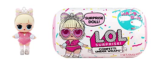 L.O.L. Surprise!-Confetti Under Wrap-Bambola da collezione con 15 s...