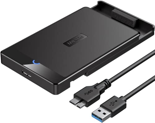 Meofia Case Hard Disk 2.5 Pollici, USB 3.0 a SATA con UASP Custodia...