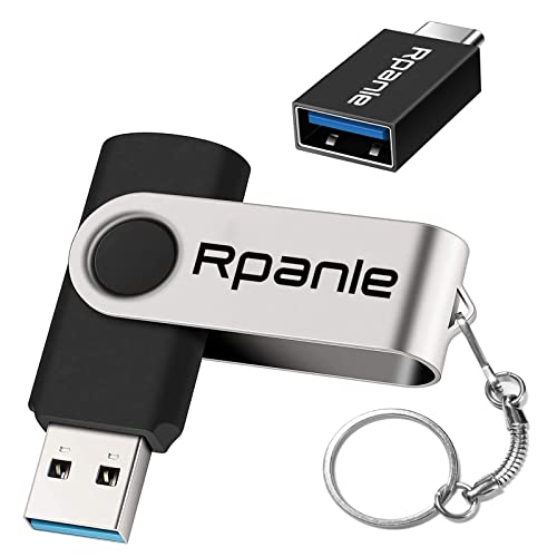 Rpanle 64 GB Chiavetta USB 3.0，Rotazione a 360 ° Pen Drive，USB Flash Drive Velocità di Lettura fino a 90 MB s，Thumb Drive Memoria Stick