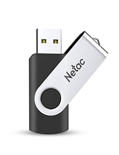 Netac 64 GB Chiavetta USB 3.0，Rotazione a 360 ° Pen Drive，USB Flash Drive Velocità di Lettura fino a 90 MB s，Thumb Drive Memoria Stick
