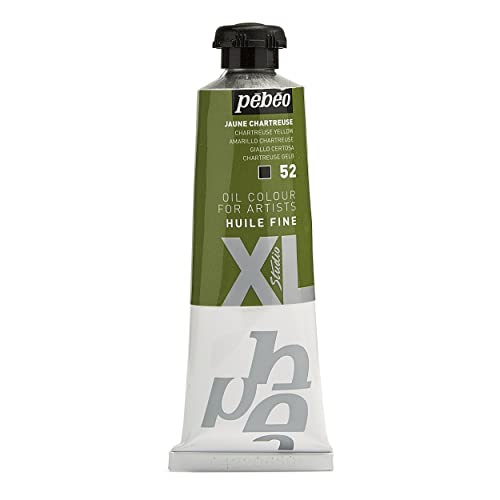 Pébéo - Olio fine XL 37 ML - Pittura ad Olio Giallo - Pittura ad Olio Pébéo - Giallo Chartreuse 37 ml
