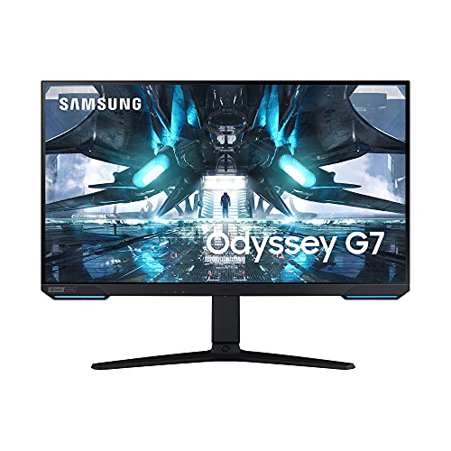 Samsung Gaming Monitor Odyssey G7 (S28AG702), Flat, 28 , 3840x2160 (UHD 4K), HDR, IPS, 144Hz, 1ms, FreeSync Pro, G-Sync, HDMI, USB, Display Port, Ingresso Audio, HAS, Pivot, PIP, Flicker Free
