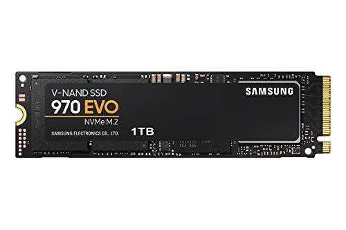 Samsung Memorie MZ-V7E1T0 970 EVO SSD Interno da 1 TB, Pcle NVMe M.2
