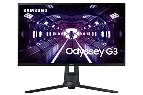 Samsung Monitor Gaming Odyssey G3 (F27G33), Flat, 27 , 1920x1080 (Full HD), VA, 144 Hz, 1 ms, FreeSync Premium, HDMI, D-Sub, Display Port, Ingresso Audio, HAS, Pivot, Flicker Free