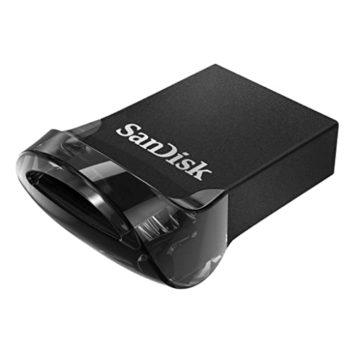 SanDisk Ultra Fit Unità Flash, USB 3.1 da 64 GB con Velocità fino a 130 MB sec,Tradizionale,Nero,64 GB