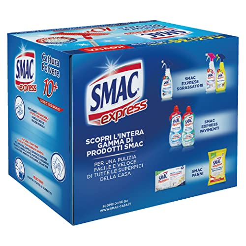 Smac Express - Panni Cattura Polvere 10+, Compatibili con Ogni Scop...