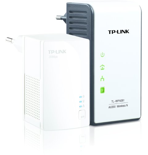 TP-Link TL-WPA281KIT Starter Kit Powerline AV200 Wireless N, 300 Mbps