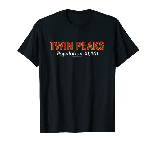 Twin Peaks Population Maglietta...