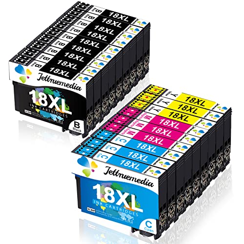 18XL Cartucce d inchiostro per Epson 18 18 XL T1811 Compatibili con...