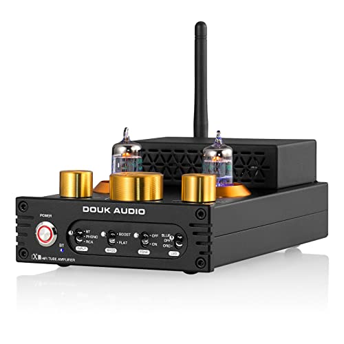 [2022] Amplificatore tubolare HiFi Bluetooth 5.0 GE5654 Valve Tube Audio Amplifier MM Phono Amp per giradischi 320W APTX-LL