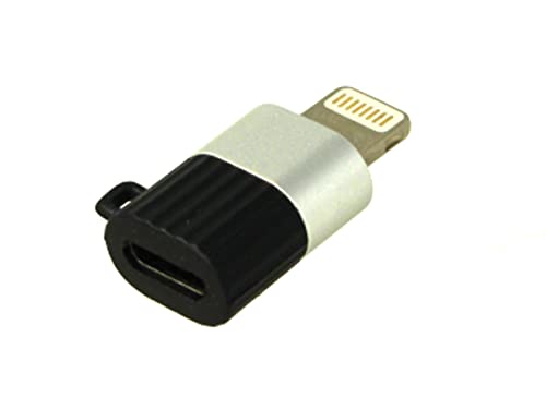 Adattatore Convertitore Di Porte USB-A, USB Type C, Micro USB, iOS, Femmina-Maschio, Maschio-Femmina (Micro USB to Lightning)
