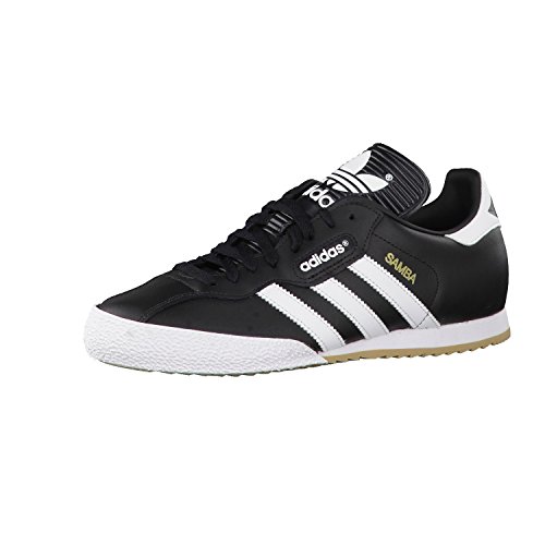 adidas Samba Super, Scarpe da Ginnastica Uomo, Nero (Black Running White Footwear), 43 1 3 EU